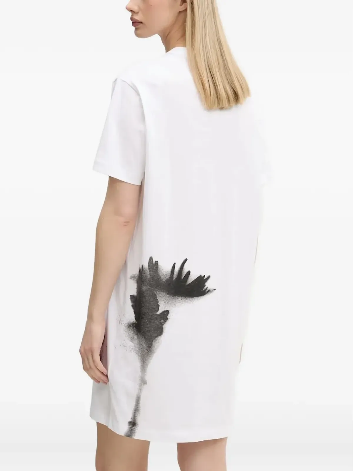 Karl Lagerfeld Jeans 花柄プリントTシャツミニドレス - 画像3