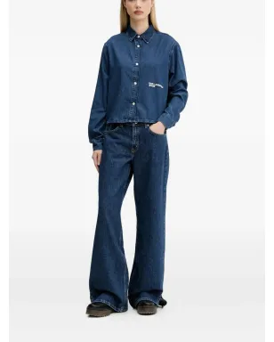 Karl Lagerfeld Jeans 裾スプリットデニムジーンズ - サムネイル1