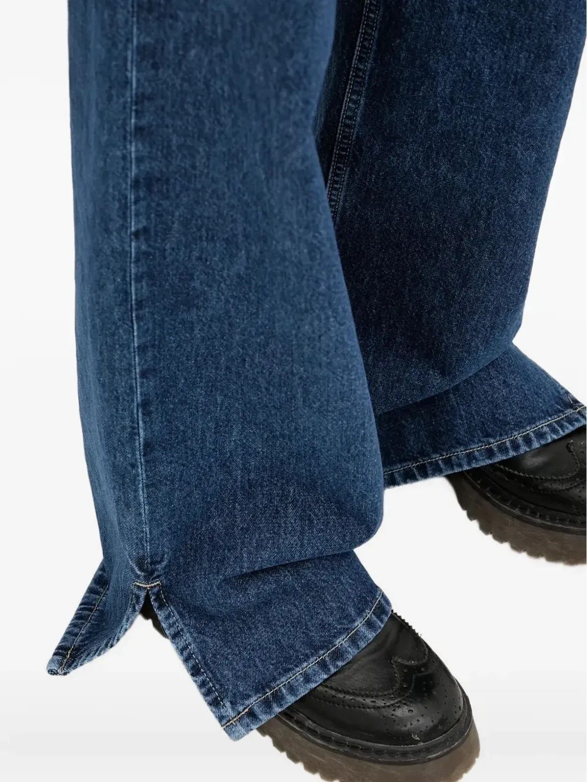 Karl Lagerfeld Jeans 裾スプリットデニムジーンズ - 画像4