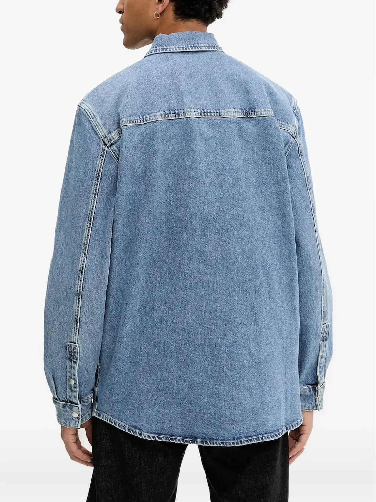 Karl Lagerfeld Jeans ポケットディテール付きデニムシャツ - 画像2