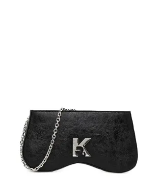 Karl Lagerfeld Jeans チェーンストラップ Kロゴ ショルダーバッグ - サムネイル1