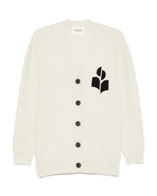MARANT ÉTOILE Vネックボタンカーディガン - サムネイル1