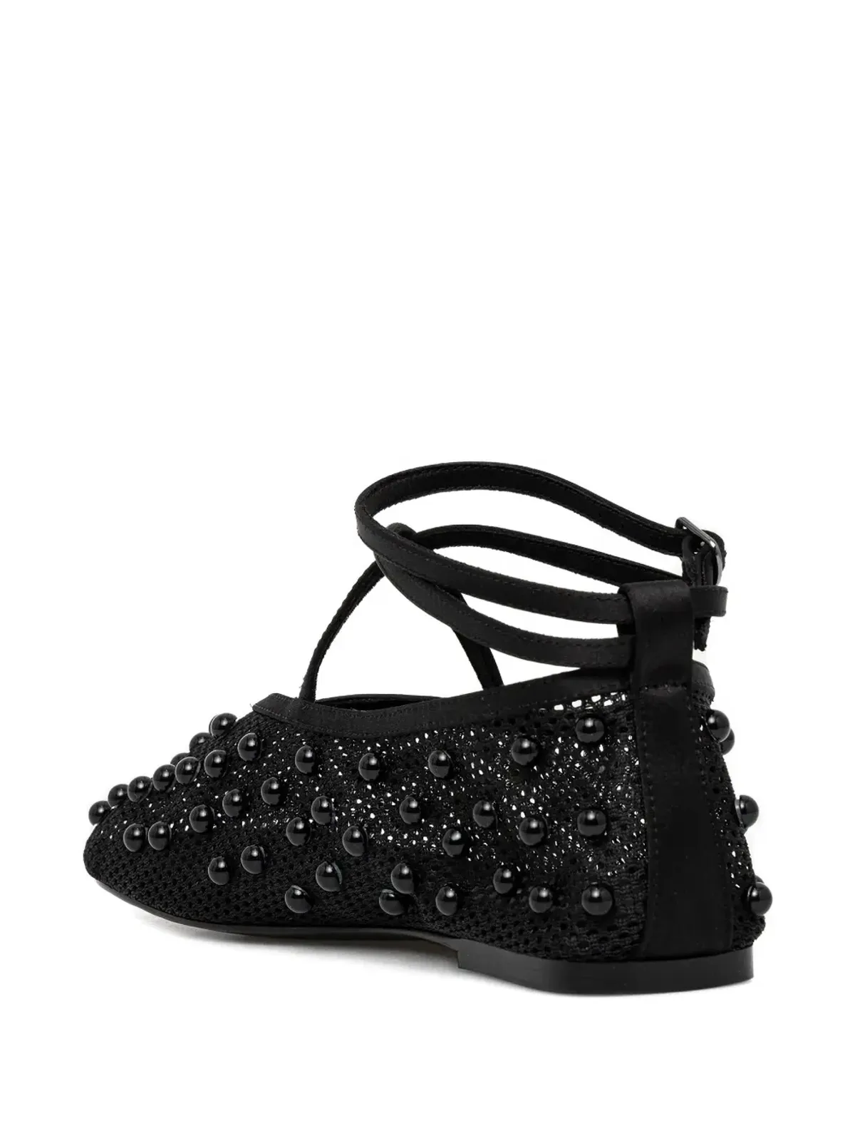 Stine Goya ビーズ装飾メッシュ バレエフラット - 画像2