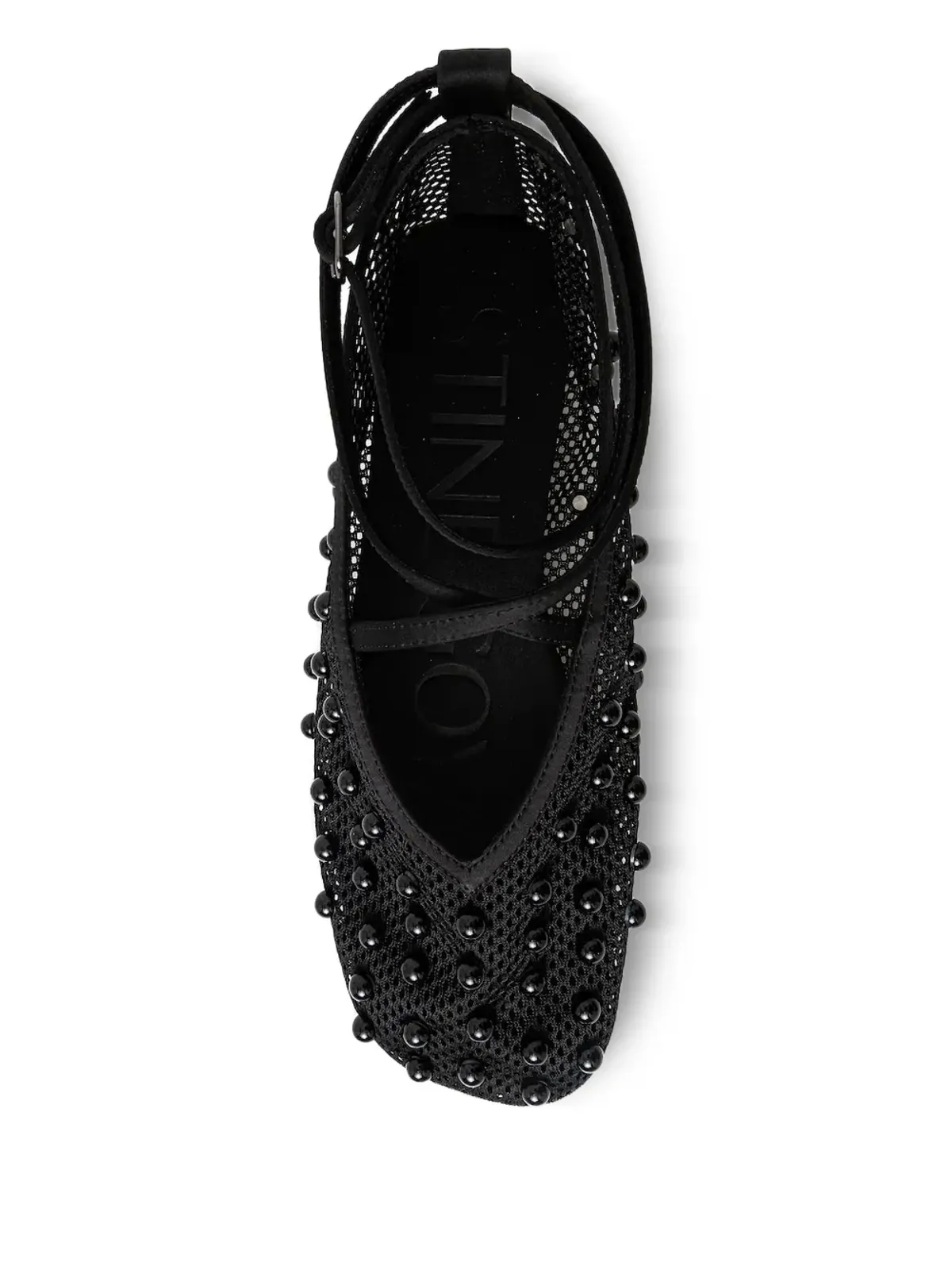 Stine Goya ビーズ装飾メッシュ バレエフラット - 画像3