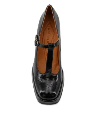 Chie Mihara T-bar block-heel pumps - Black - サムネイル3