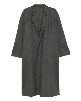 Carven ウールのシングルブレストコート - グレー - サムネイル1