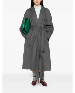 Carven ウールのシングルブレストコート - グレー - サムネイル2