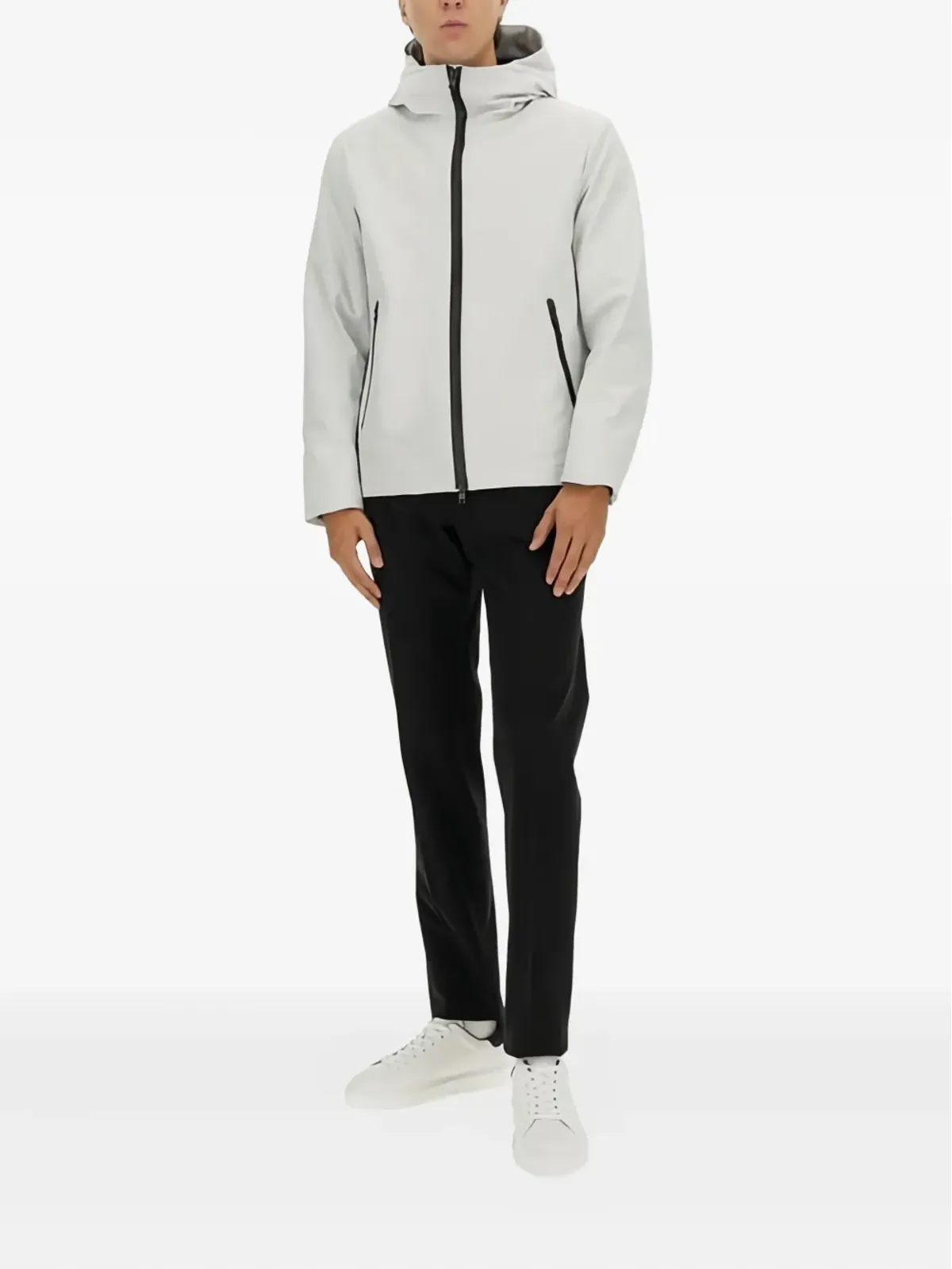 Woolrich フード付きジップファスナー ジャケット - 画像2