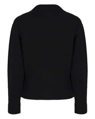 Max Mara ボタン留めポケットジャケット ブラック - サムネイル2