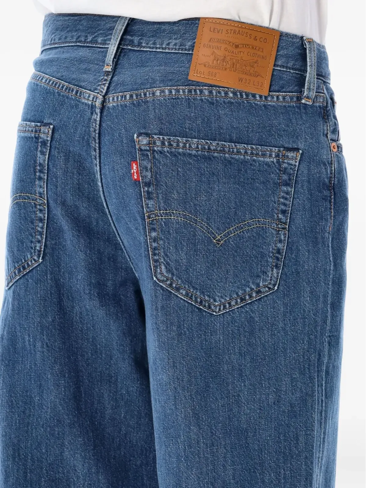Levi's 568 バギー ジーンズ - ブルー - 画像3