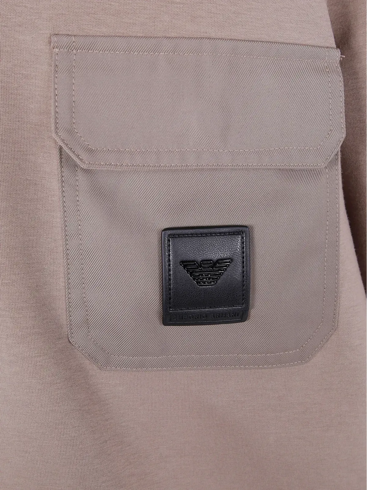 Emporio Armani パッチポケット コットンセーター - 画像3