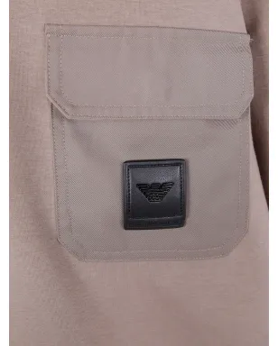 Emporio Armani パッチポケット コットンセーター - サムネイル3