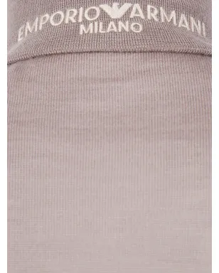Emporio Armani 高ネックジップ付きスウェットシャツ（ブラウン） - サムネイル3