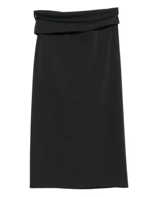 Alberta Ferretti ボタンディテール ミディスカート - サムネイル1