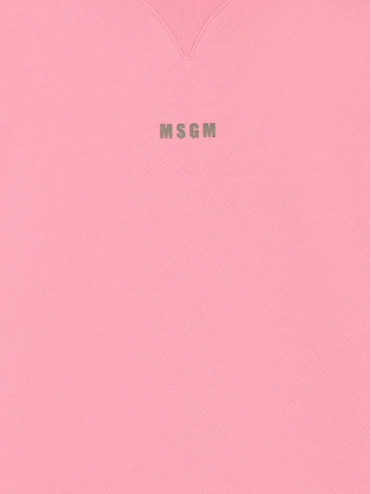 MSGM Kids モックネック コットン スウェットシャツ - 画像3