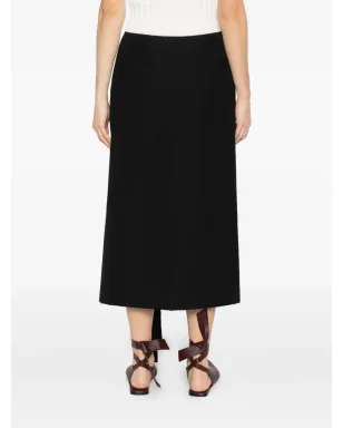Carven フリル付きフリンジスカート - サムネイル4