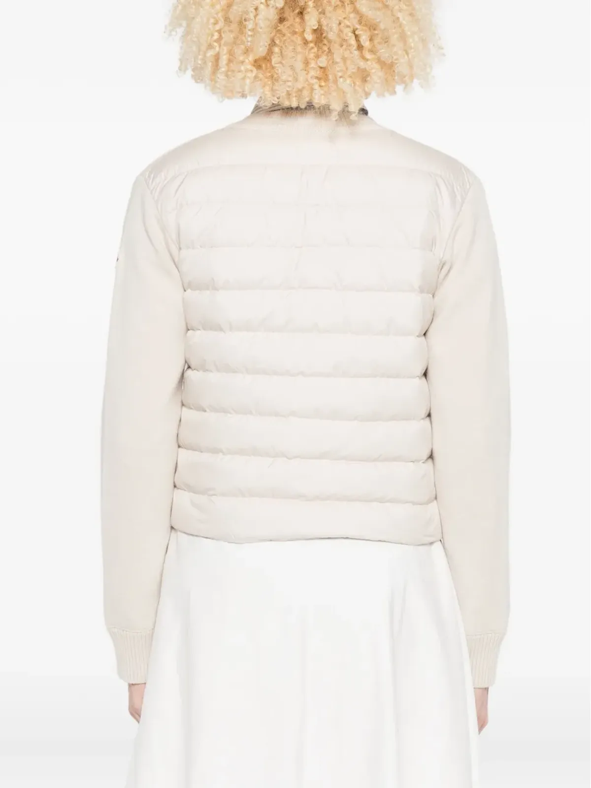 Moncler パッチロゴ ボタン留めカーディガン - 画像4