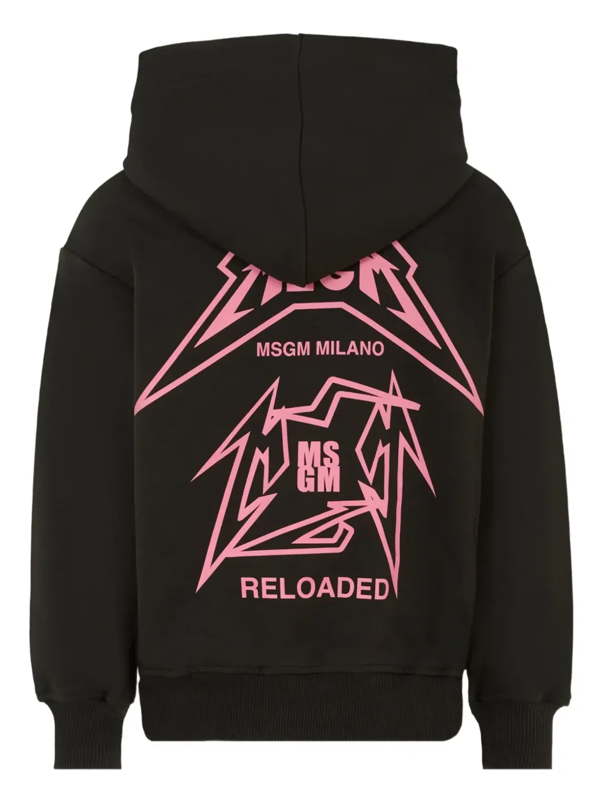 MSGM Kids グラフィックプリント フーディー - 画像2