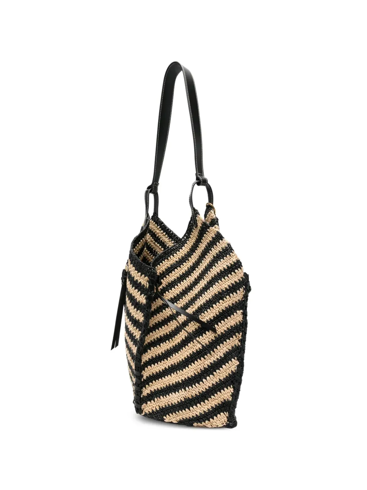 ISABEL MARANT Tampaストライプショルダーバッグ - 画像3