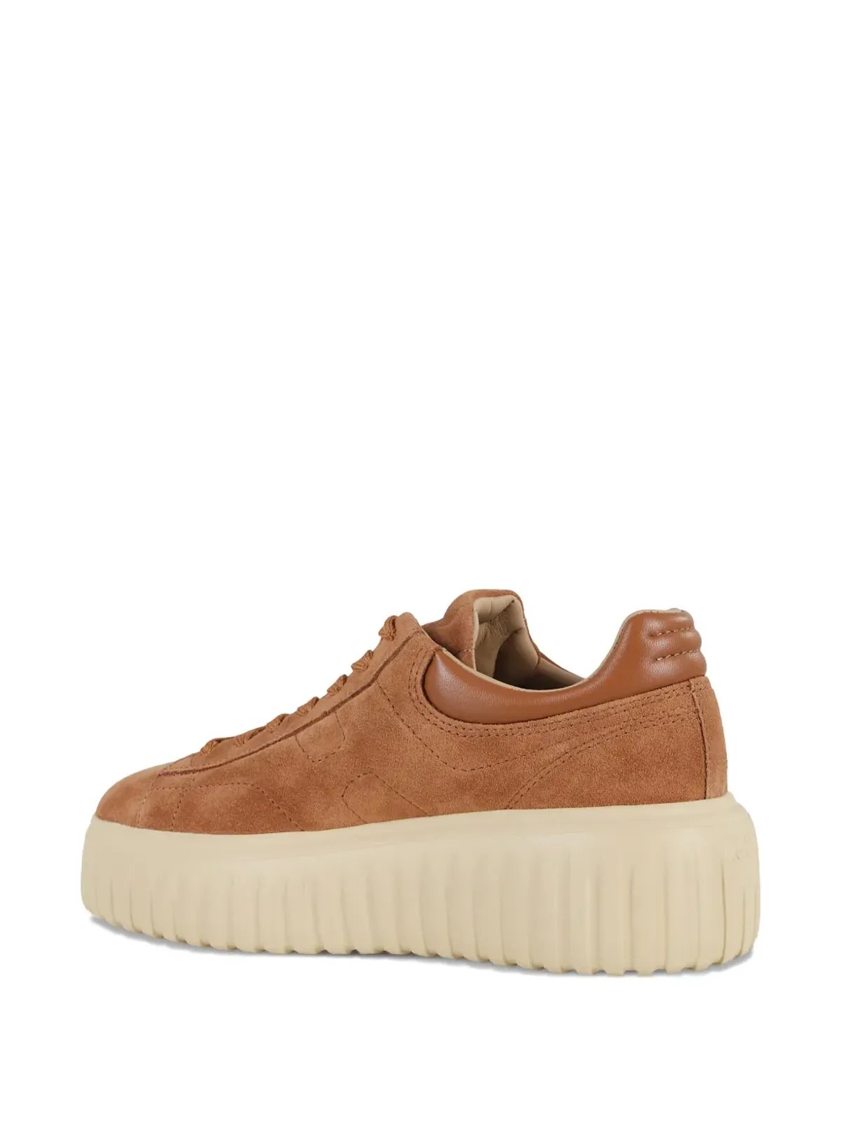Hogan H-Stripes スエード・プラットフォームスニーカー - 画像3