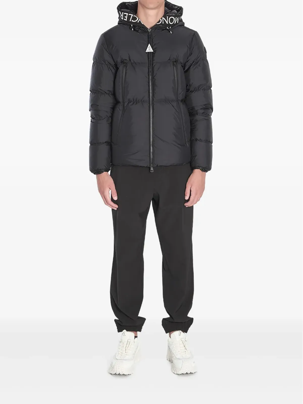 Moncler ロゴトリム付きダウンジャケット - 画像2