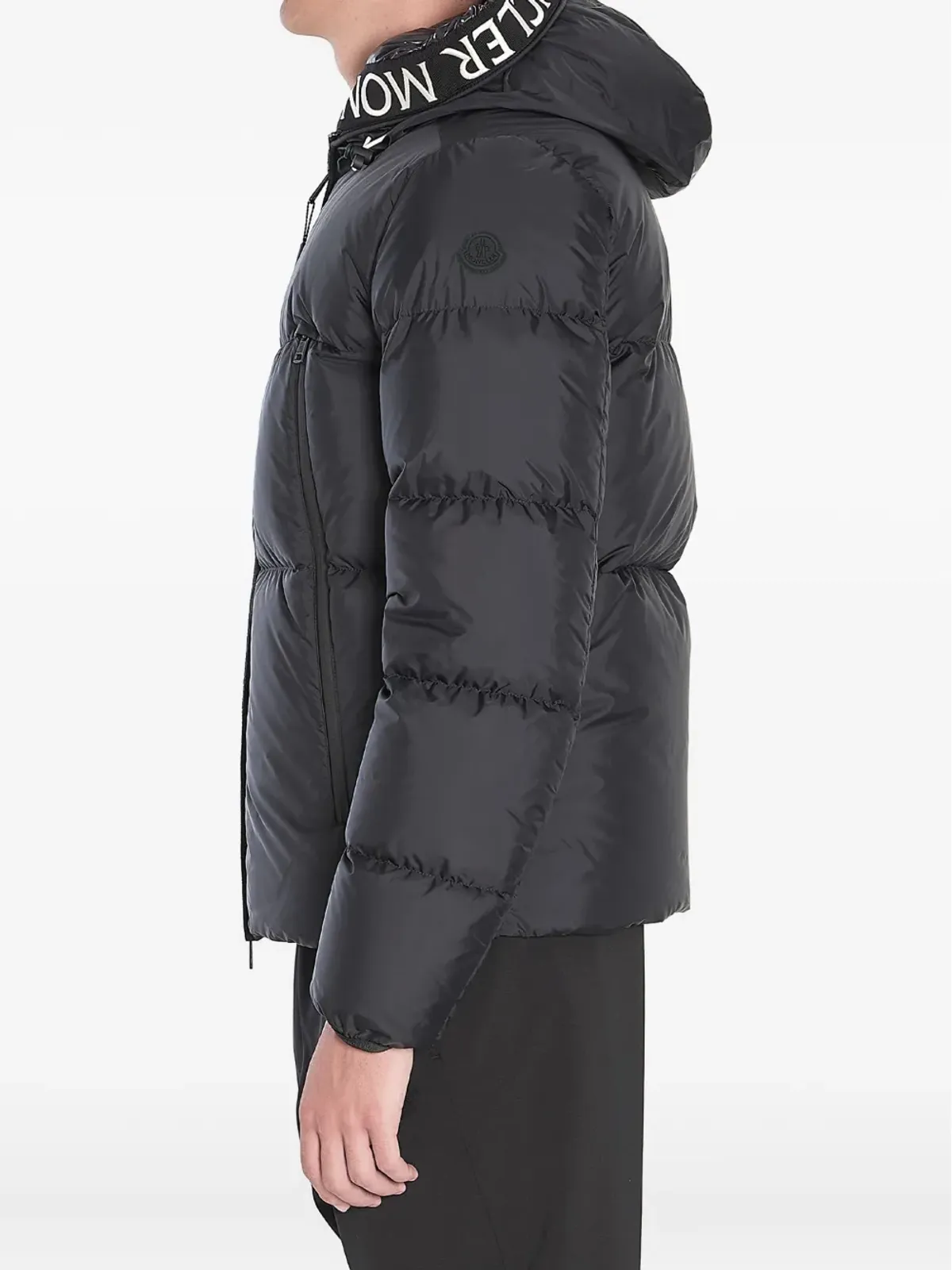 Moncler ロゴトリム付きダウンジャケット - 画像4
