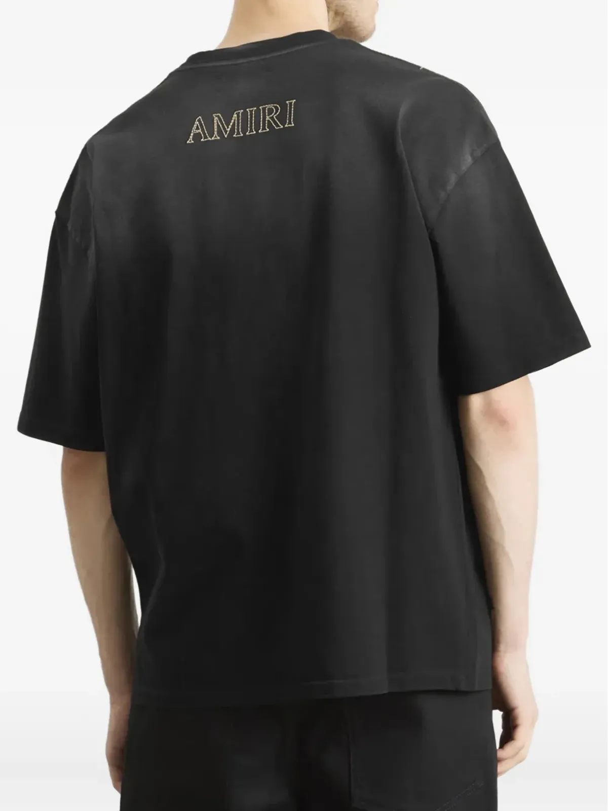 AMIRI MA アウトラインポケットTシャツ ブラック - 画像3