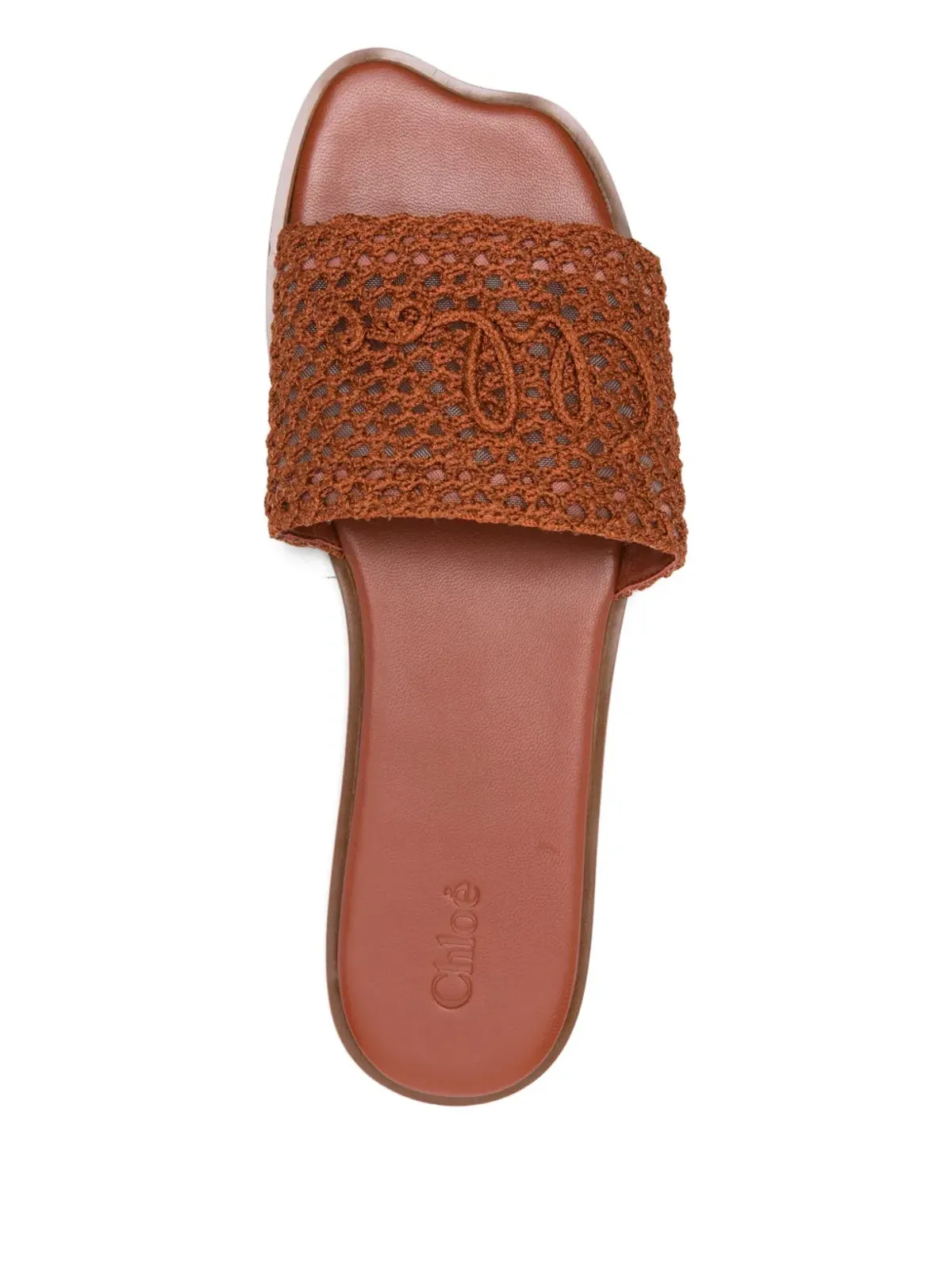 Chloé クロシェ ロゴ サンダル - 画像4