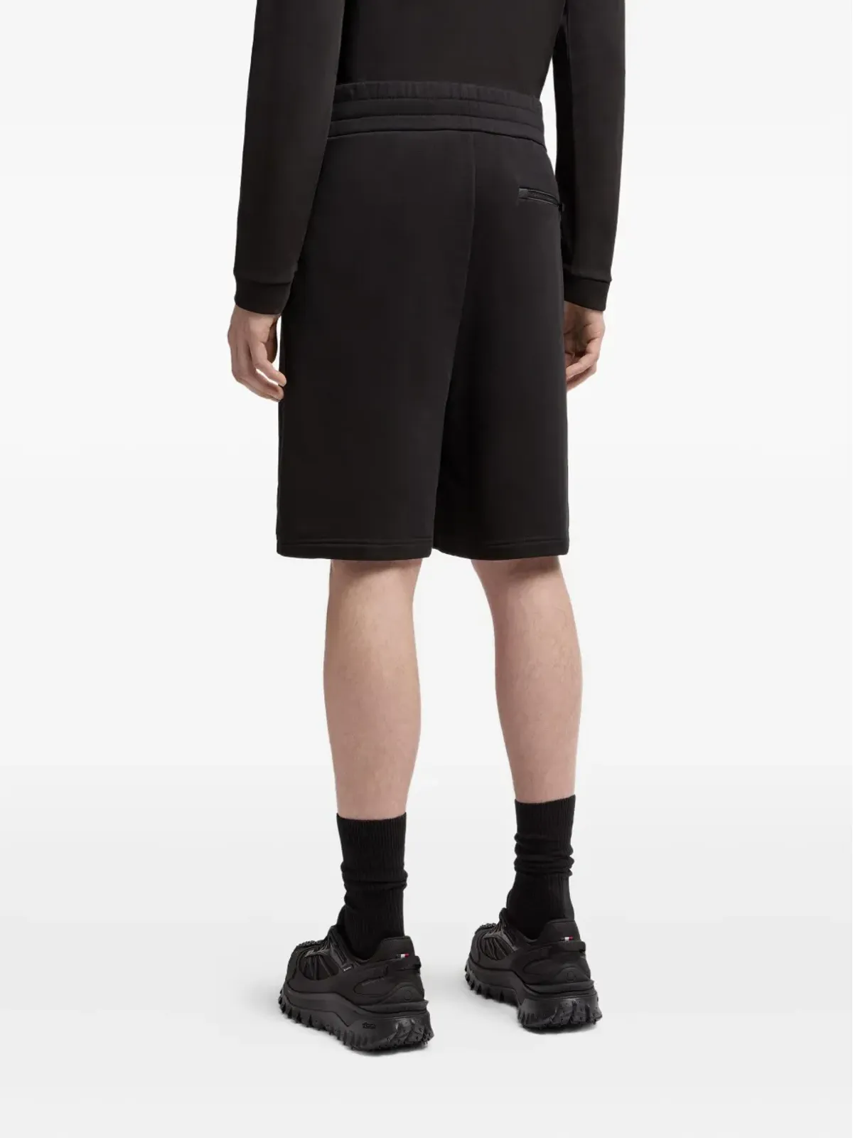 Moncler エラスティックウェスト コットンショーツ - 画像3