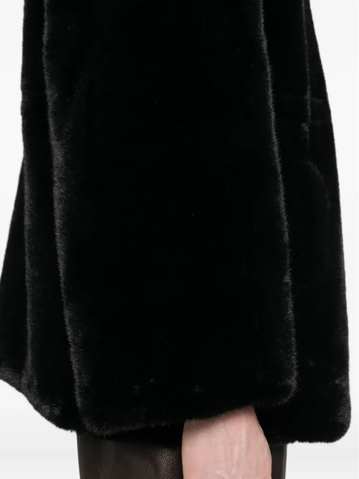 Emporio Armani フード付きジップフロントジャケット - ブラック - 画像5