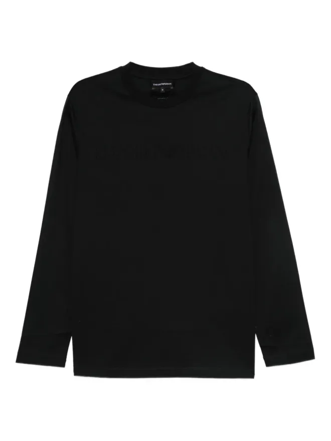 Emporio Armani Emporio Armani ロングスリーブ コットン Tシャツの商品画像