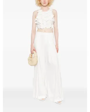 alice + olivia プリーツ入りワイドレッグパンツ - White - サムネイル2