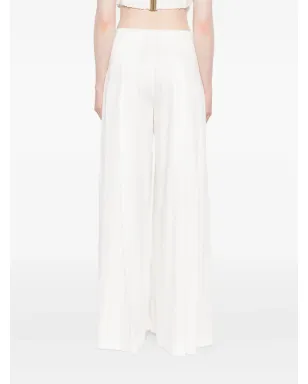 alice + olivia プリーツ入りワイドレッグパンツ - White - サムネイル4