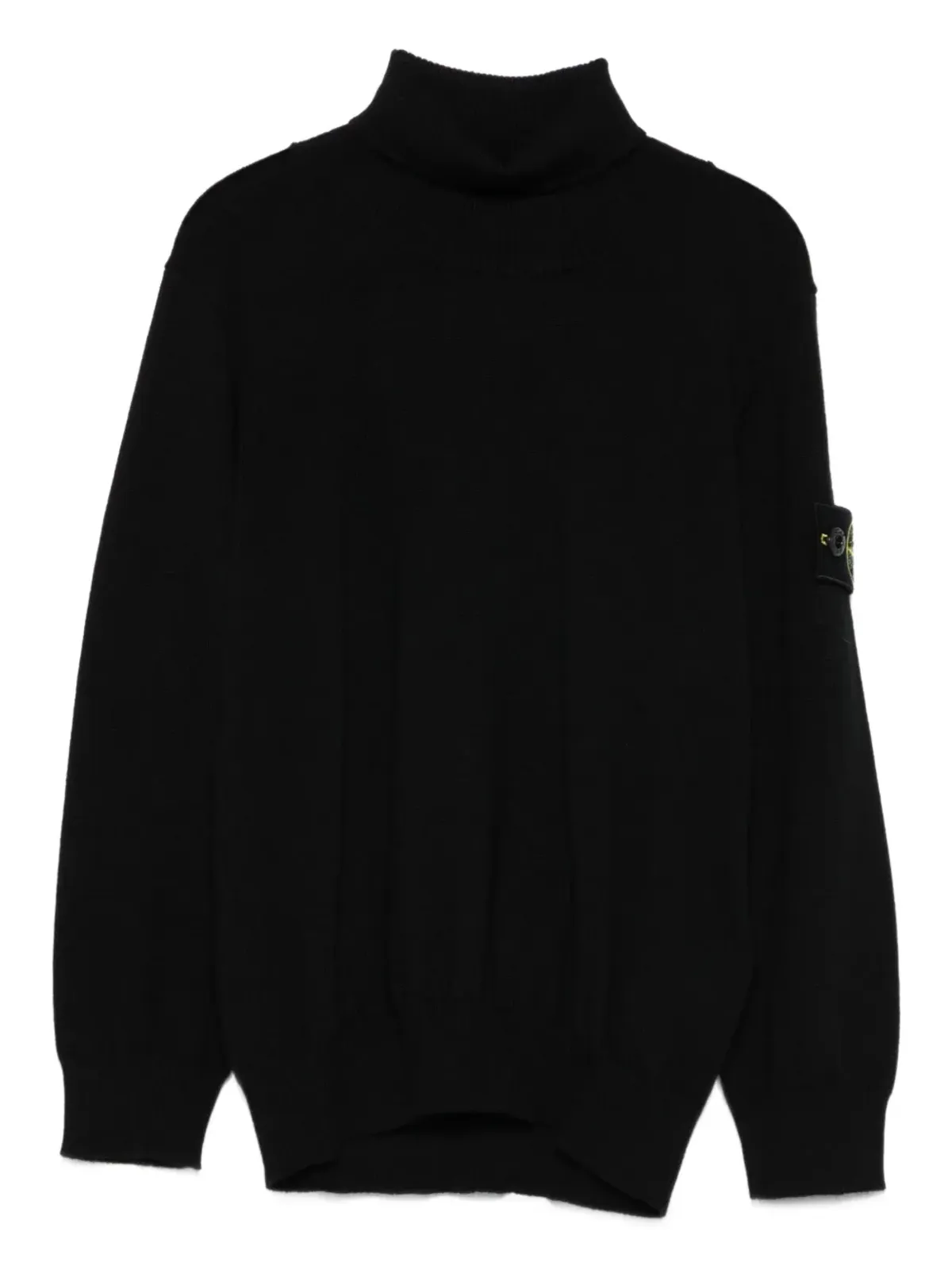 Stone Island Junior ロールネック ウールセーター - 画像1
