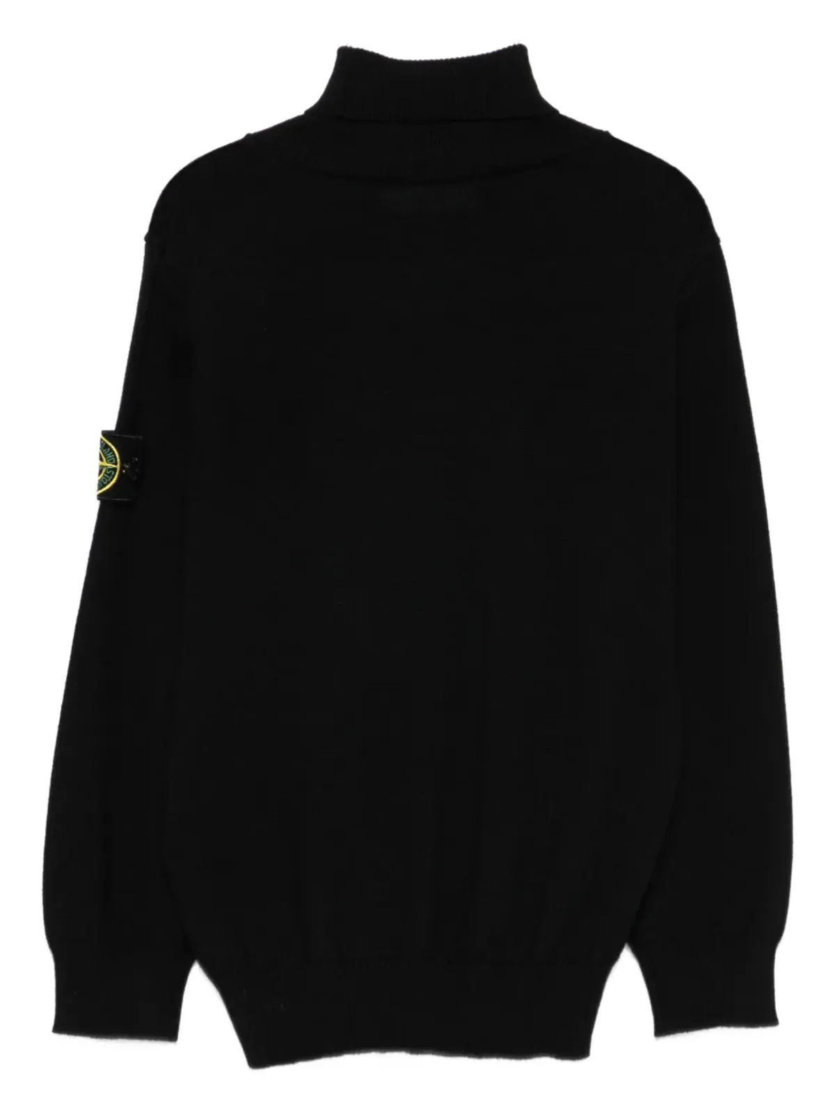 Stone Island Junior ロールネック ウールセーター - 画像2