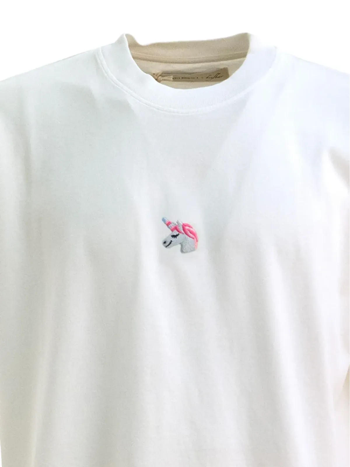 ALBERTO BRESCI 刺繍ユニコーン Tシャツ - 画像2