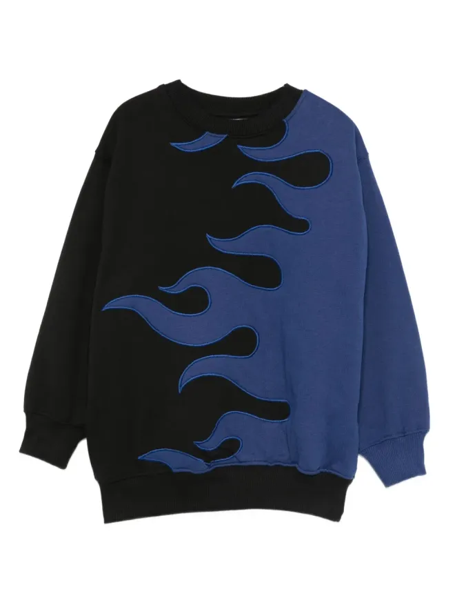 Molo Molo 炎の刺繍スウェットシャツの商品画像