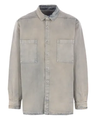 Rick Owens DRKSHDW パッチポケット付きデニムジャケット - サムネイル1