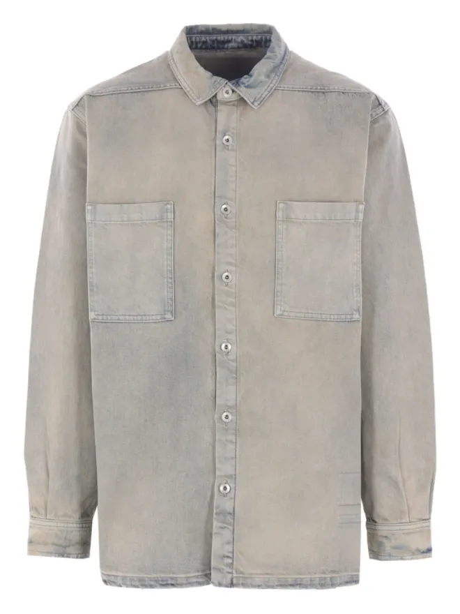 Rick Owens DRKSHDW Rick Owens DRKSHDW パッチポケット付きデニムジャケットの商品画像