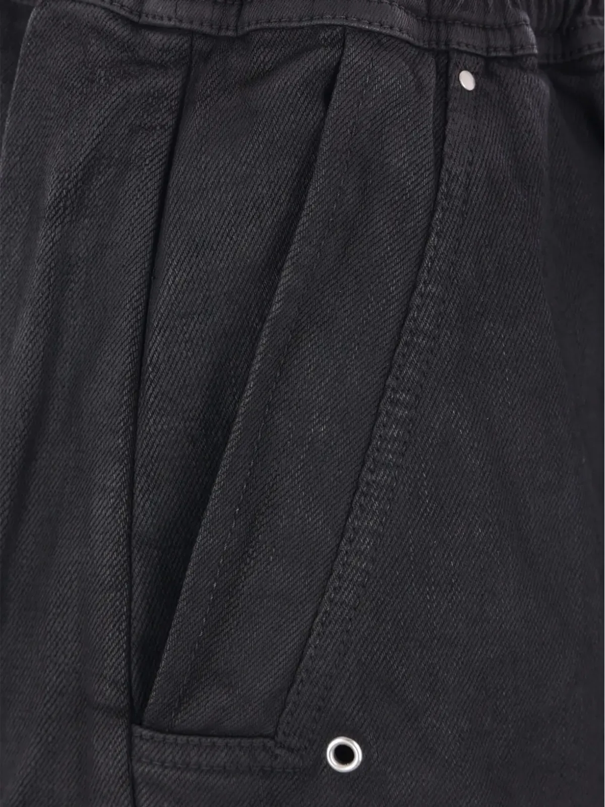 Rick Owens DRKSHDW ドローストリング・ワイドレッグ・カーゴパンツ - 画像4