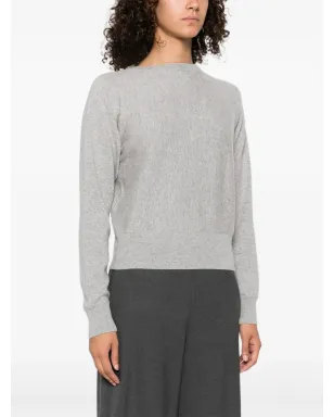 extreme cashmere クルーネック カシミヤ混セーター - グレー - サムネイル3