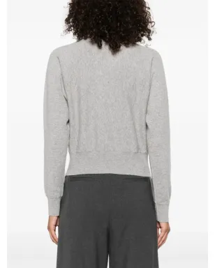 extreme cashmere クルーネック カシミヤ混セーター - グレー - サムネイル4