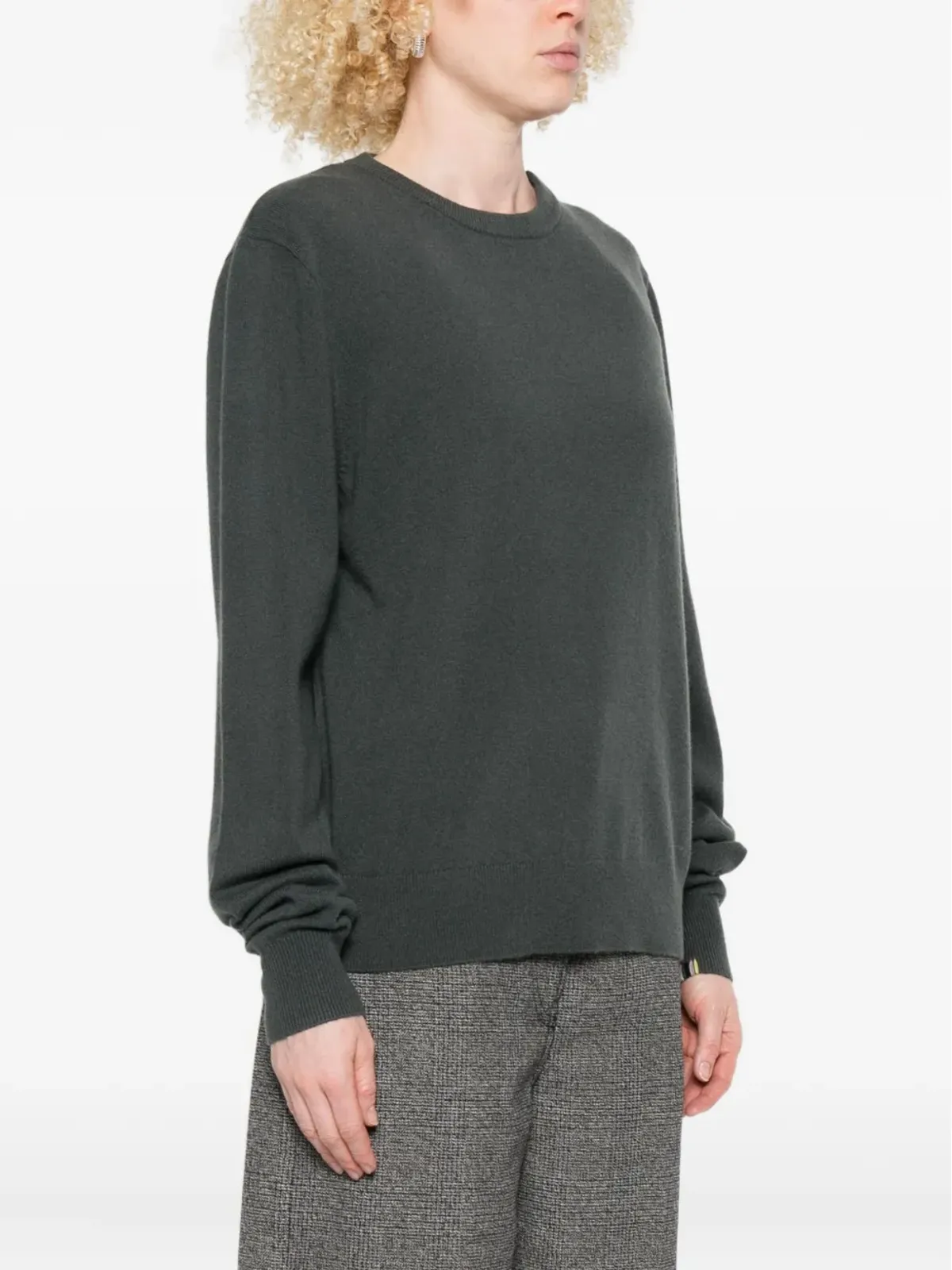 extreme cashmere ラウンドネック カシミヤ混紡セーター - 画像3