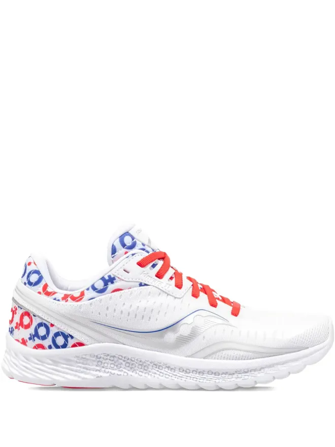 Saucony Saucony キンヴァラ11 シンボルプリント スニーカー - Whiteの商品画像
