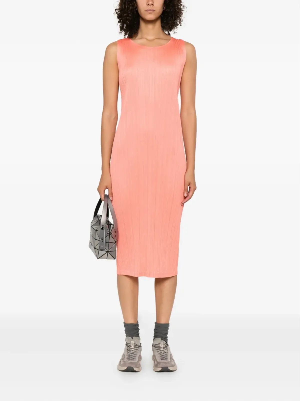 Pleats Please Issey Miyake プリーツプリーズ イッセイミヤケ プリーツ ミディドレス - 画像2