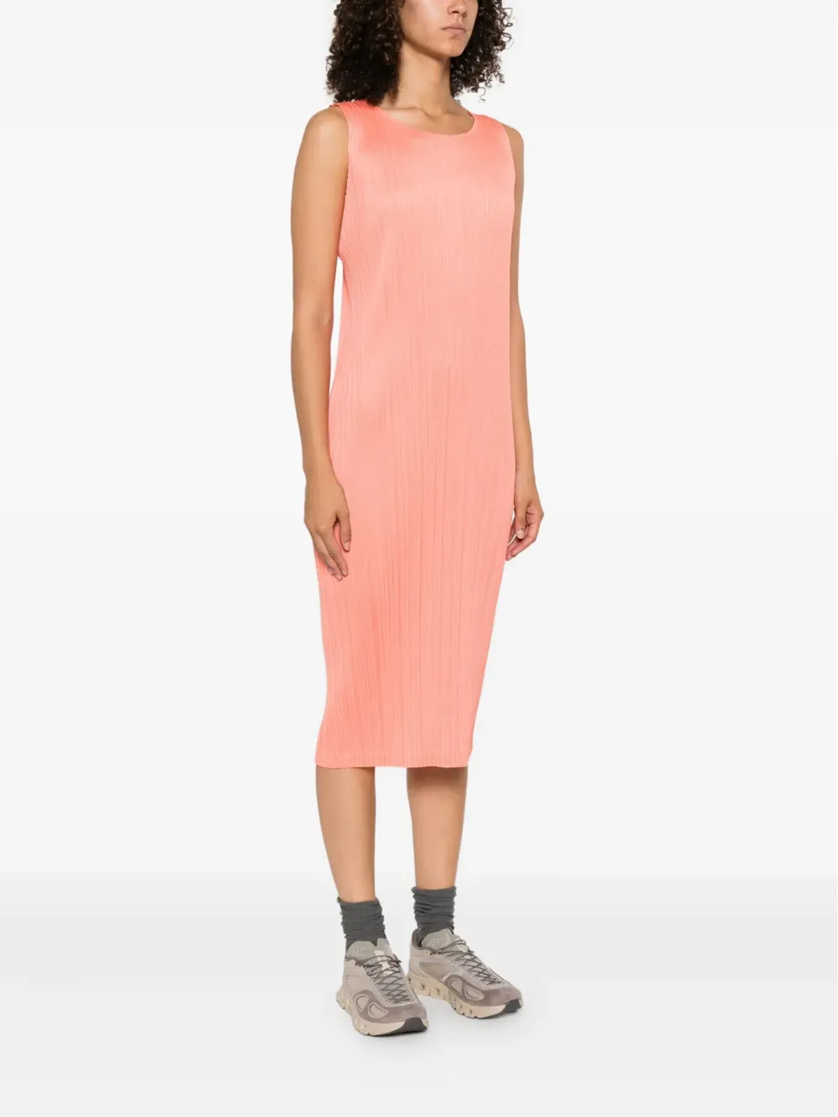 Pleats Please Issey Miyake プリーツプリーズ イッセイミヤケ プリーツ ミディドレス - 画像3