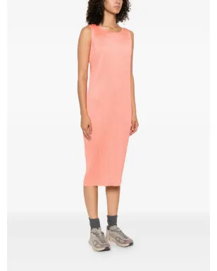 Pleats Please Issey Miyake プリーツプリーズ イッセイミヤケ プリーツ ミディドレス - サムネイル3