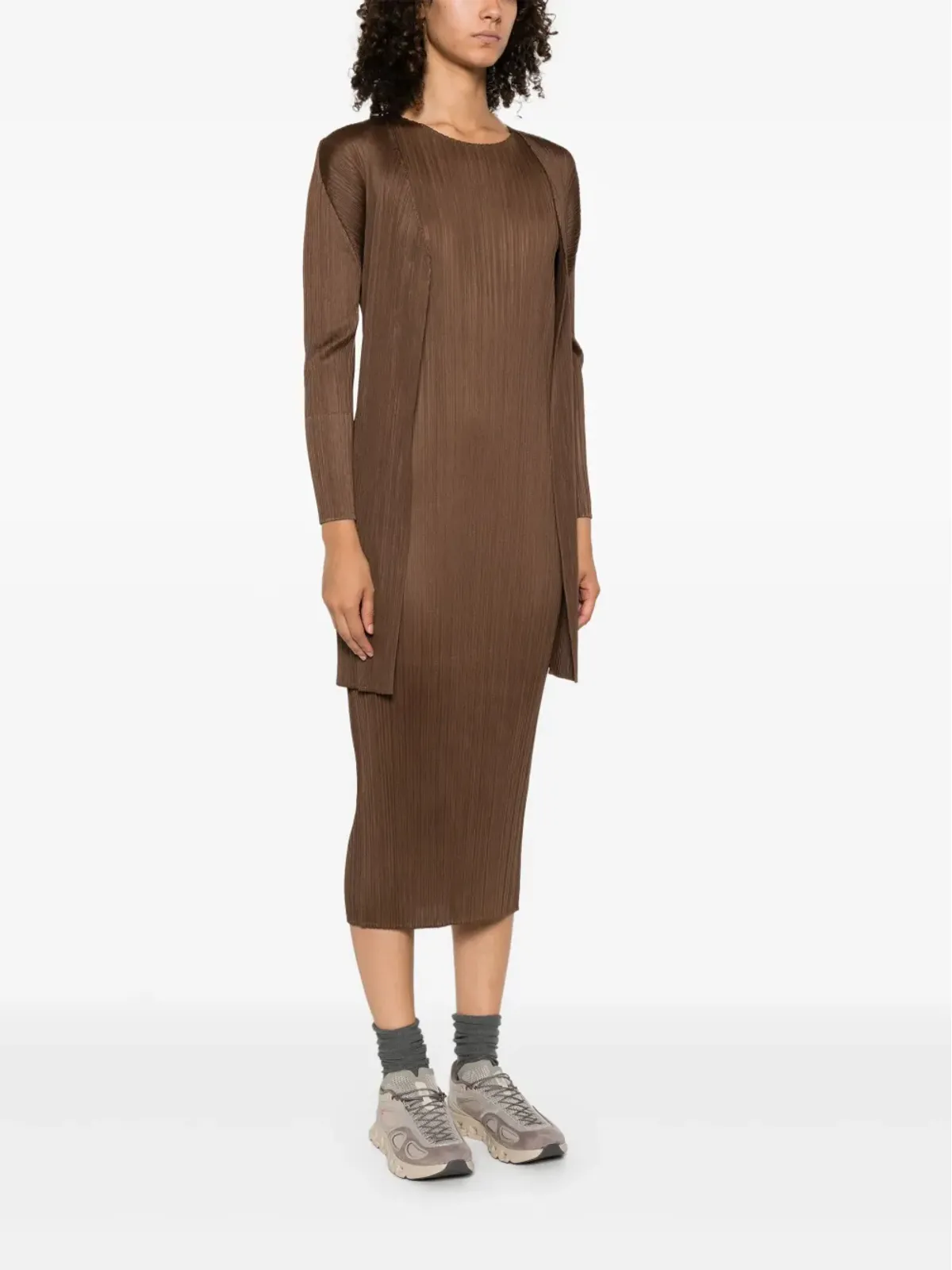 Pleats Please Issey Miyake プリーツプリーズ イッセイミヤケ コート - 画像3