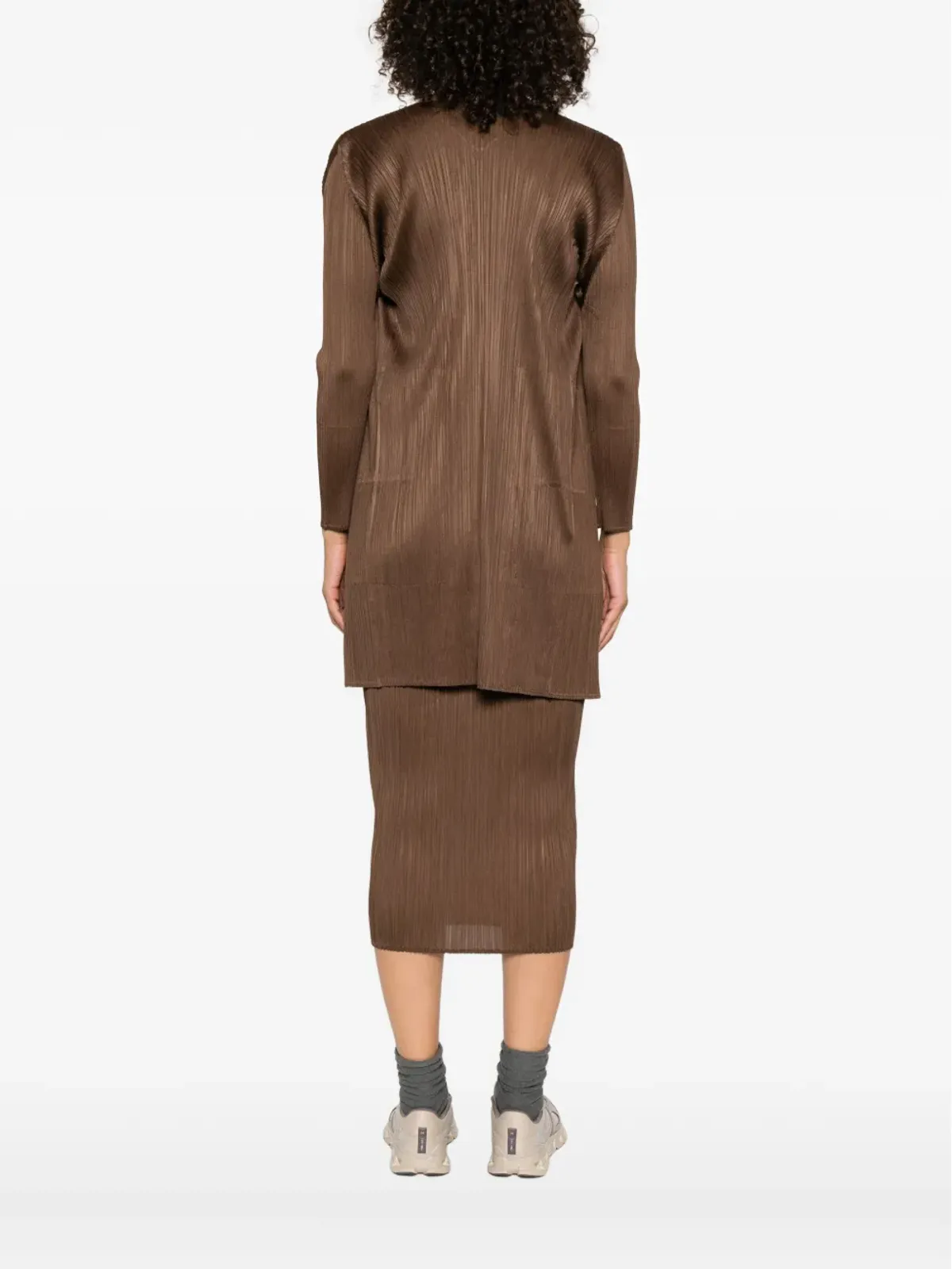 Pleats Please Issey Miyake プリーツプリーズ イッセイミヤケ コート - 画像4