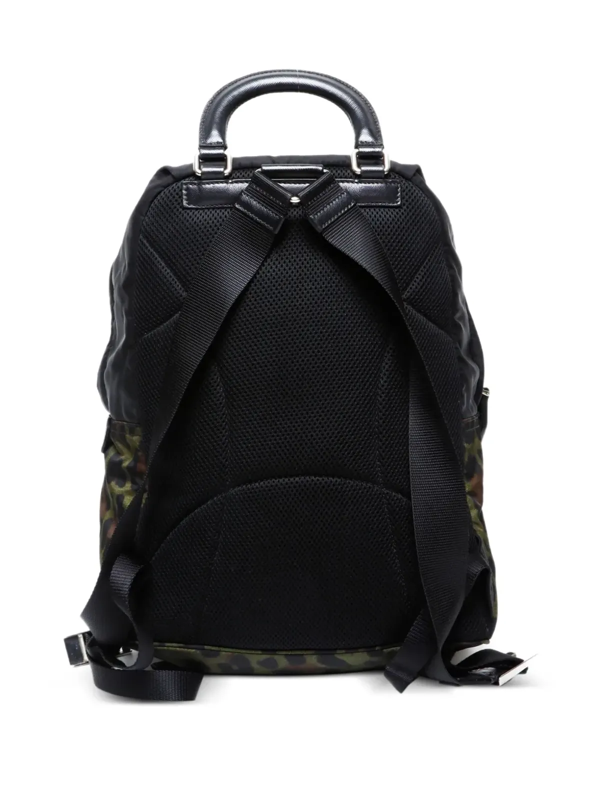 Prada Pre-Owned レオパード柄バックパック - 画像2